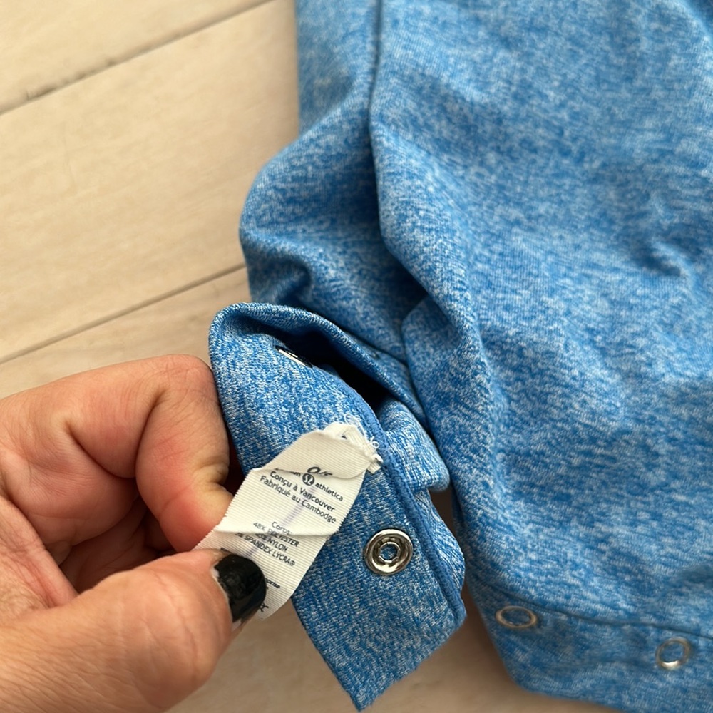 Lululemon multiuse scarf heathered blue - Picture 3 of 3